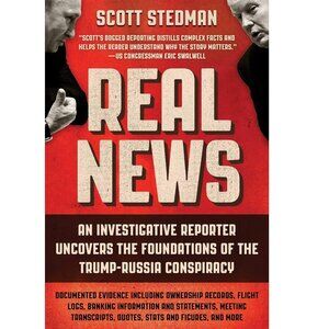 Real News By Scott Stedman Book - Hardcover